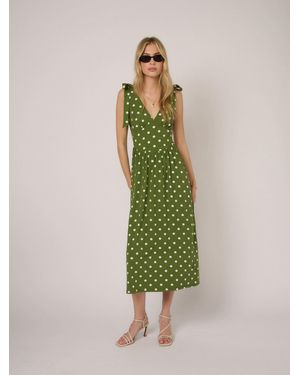 Nobody's Child Nobodys Child Addison Midi Dress - Green