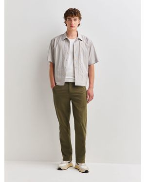 Folk Seersucker Assembly Pants - White