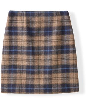 Celtic & Co. Celt Wool Skirt - Gray