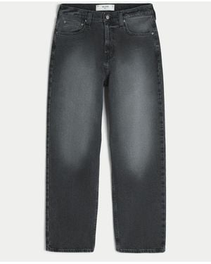 Hollister Washed Baggy Jeans - Gray