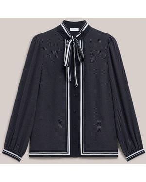 Hobbs Valerie Blouse - Blue