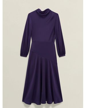 Hobbs Pearl Dress - Purple