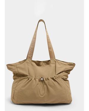 Sweaty Betty Sweaty Betty Nylon Ruched Tote Bag - Natural