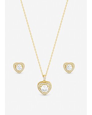 Inicio Tone 14Ct Real Heart Set - White