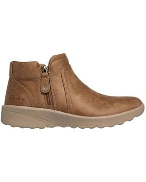 Skechers Light Lovely Vibe Forever Mine Ankle Boots - Brown