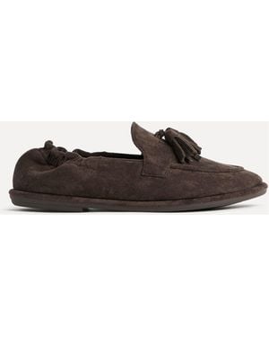 Linzi Porter Tassel Slip On Loafers - White