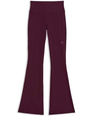PUMA Cloudspun Flare Leggings - Purple