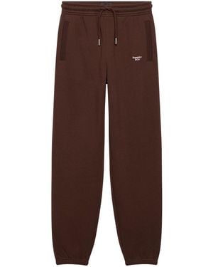 Superdry Signature Emb Cuffed Sweatpants - Brown