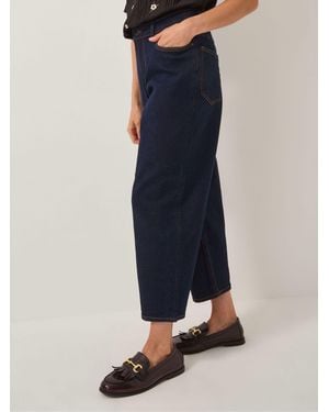 Monsoon Dina Darted Barrel Jeans - Blue