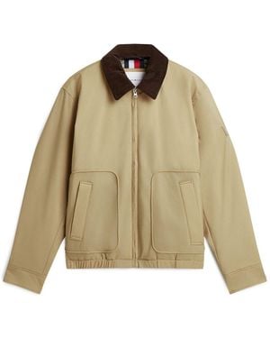 Tommy Hilfiger Padded Ripstop Zip Thru Jacket - Natural