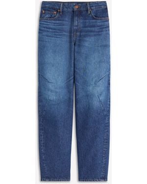 Boden Full Length Barrel Leg Jeans - Blue