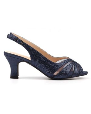 Lunar Nancy Wide Fit Shoes - Blau
