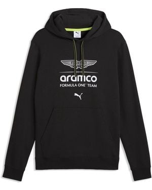 PUMA Aston Martin Aramco F1 Team Essentials Hoodie - Black
