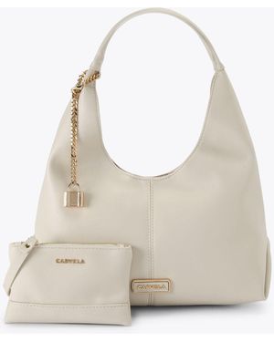 Carvela Kurt Geiger Cassia Mini Hobo Bag - White