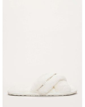 Phase Eight Embellished Slippers - Natural