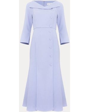 Phase Eight Sienna Tux Dress - Blue