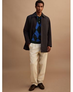 Next Showerproof Trench Coat - Brown
