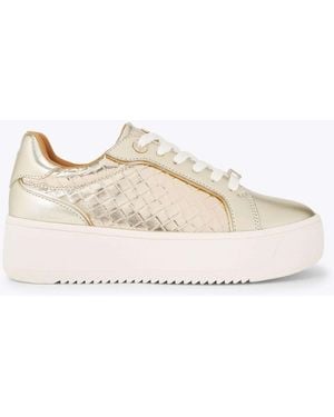 KG by Kurt Geiger Lighter Weave Sneakers - Natural