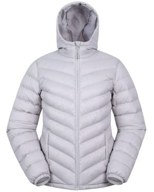 Mountain Warehouse Seasons Water-Resistant Padded Jacket - Gray