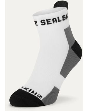 SealSkinz Ankle Silfield Lightweight Running Socks - Black