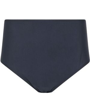 M Com High Waisted Bikini Briefs - Blue