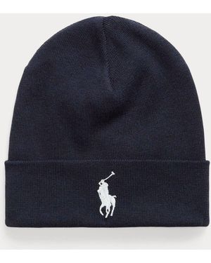 Polo Ralph Lauren Knit Beanie Hat - Blue