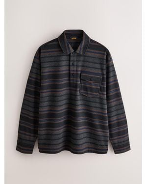 Next Heritage Long Sleeve Overshirt - Schwarz