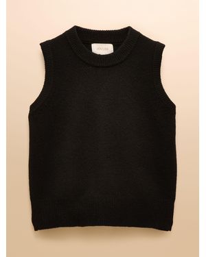 Joules Holly Knitted Vest - Black