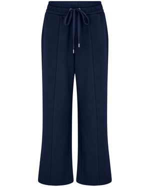 Pour Moi The Softest Off Duty Wide Leg Sweatpants - Blue
