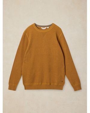White Stuff Attadale Crew Neck Sweater - Natural