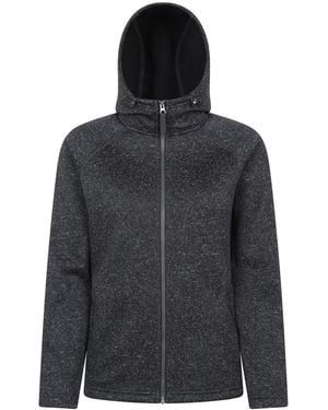 Mountain Warehouse Dark Nevis Full Zip Hoodie - Black
