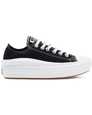 Converse All Star Move Chuck Ox Platform Sneakers - White