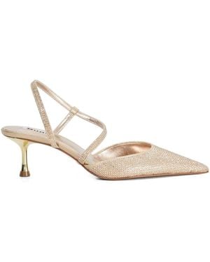 Dune Competition Slingback Sandals - Natural