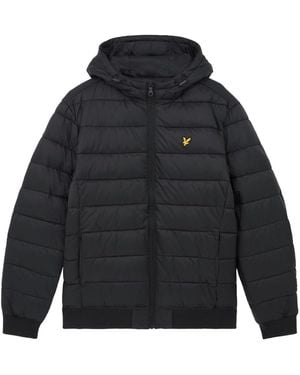 Lyle & Scott Filled Puffer Jacket - Blue