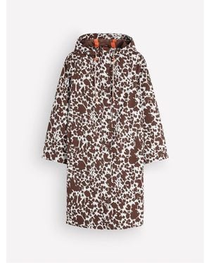 Boden Longline Raincoat - White