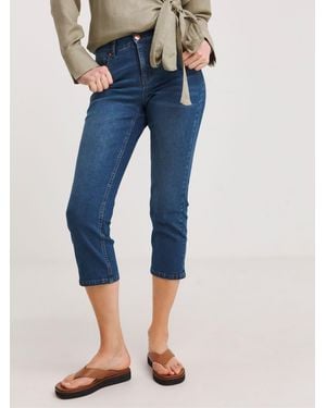 JD Williams 24/7 Crop Jeans - Blue