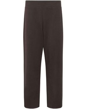 M Com Petite Wide Leg Yoga Pants - Gray