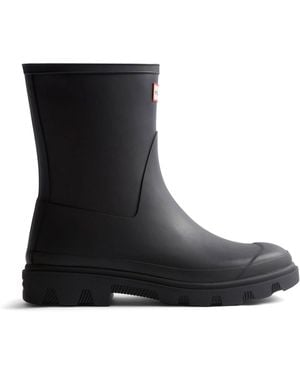HUNTER Downpour Short Boots - Black