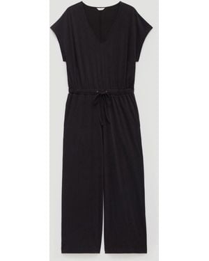 Hush Gracie Jersey Jumpsuit - Black