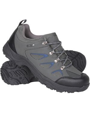 Mountain Warehouse Adventurer Waterproof Walking Shoes - Grau