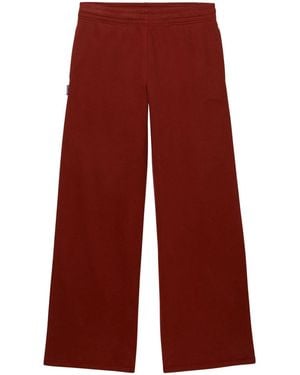 Superdry Essential Logo Wide Leg Sweatpants - Red
