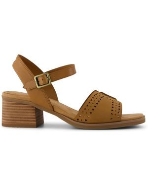 TOMS Eloise Heel Sandal - Brown