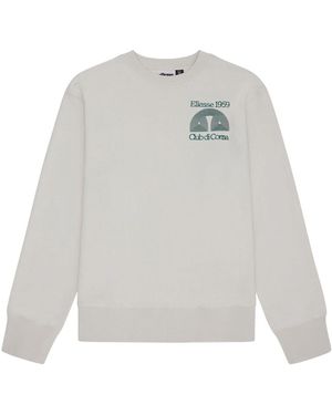 Ellesse Club Di Corsa Sweatshirt - White