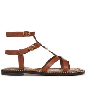 Sam Edelman Regular Fit Teeni Gladiator Sandals - Brown