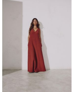 Next Textured Jersey V-Neck Dress