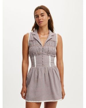 Cotton On Zoey Shirt Mini Dress - Purple