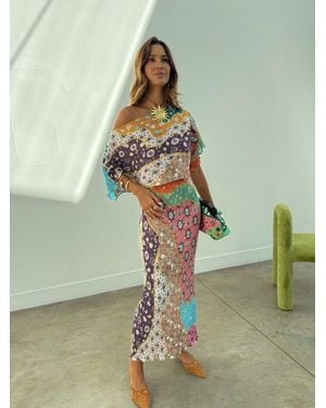 Never Fully Dressed Pastel Morocco Tilly Petite Dress - Green