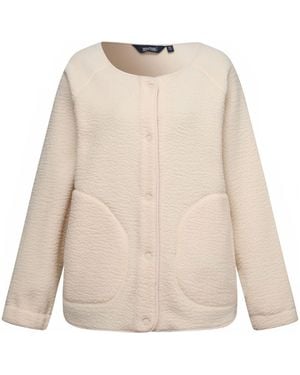 Regatta Lea Full Zip Fleece - Natural