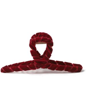 Aela Wrapped Hair Claw - Red