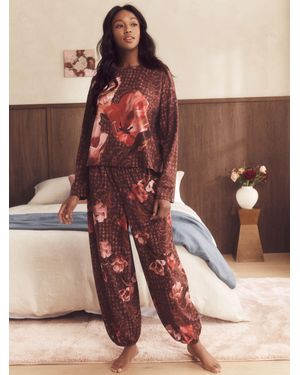 Ted Baker Organic Cotton Pyjamas Set - Brown